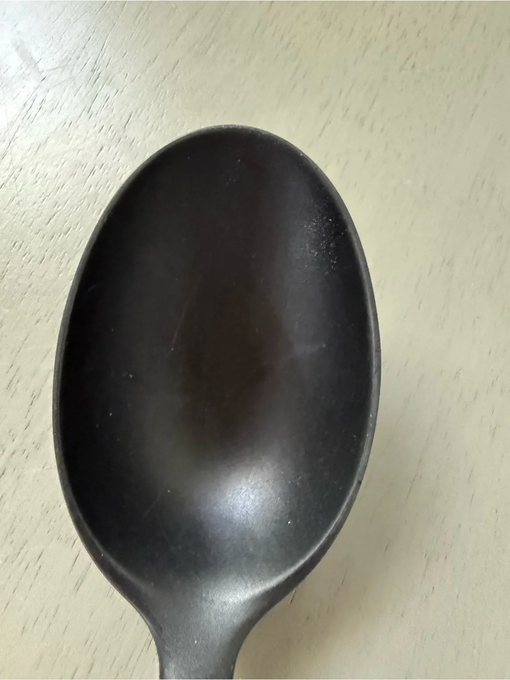 KitchenAid Black Nylon Cooking Spoon with Silver Accent